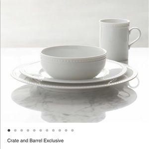 Crate & Barrel Staccato Place Setting